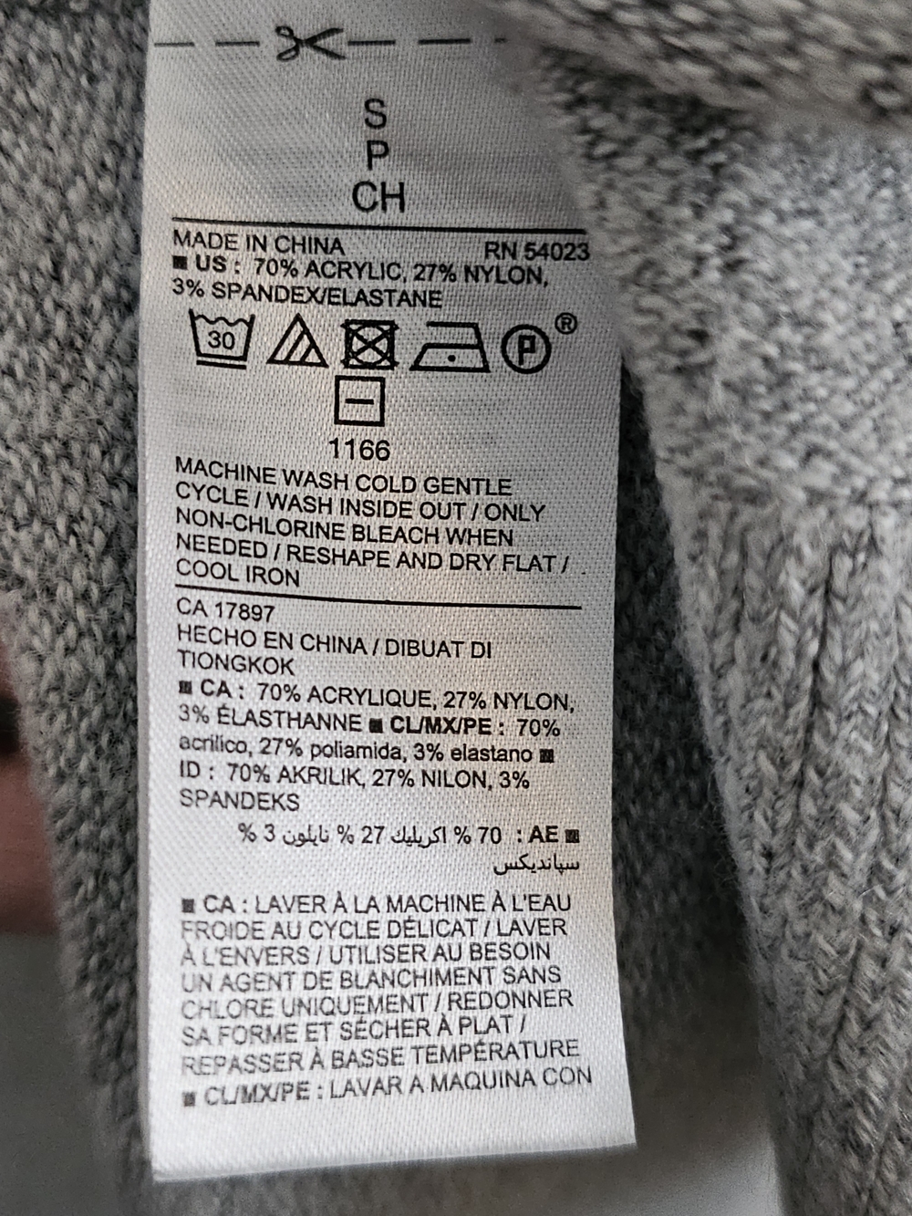 Old Navy Open Front Cardigan W/Hood Light Gray Womens Small Oversized - Picture 4 of 7